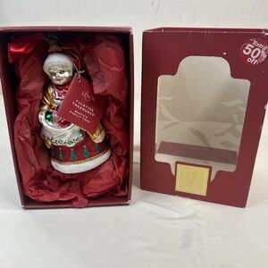 NEW Lenox Yuletide Treasures Santa's Family Tree Mrs Claus Ornament In Box